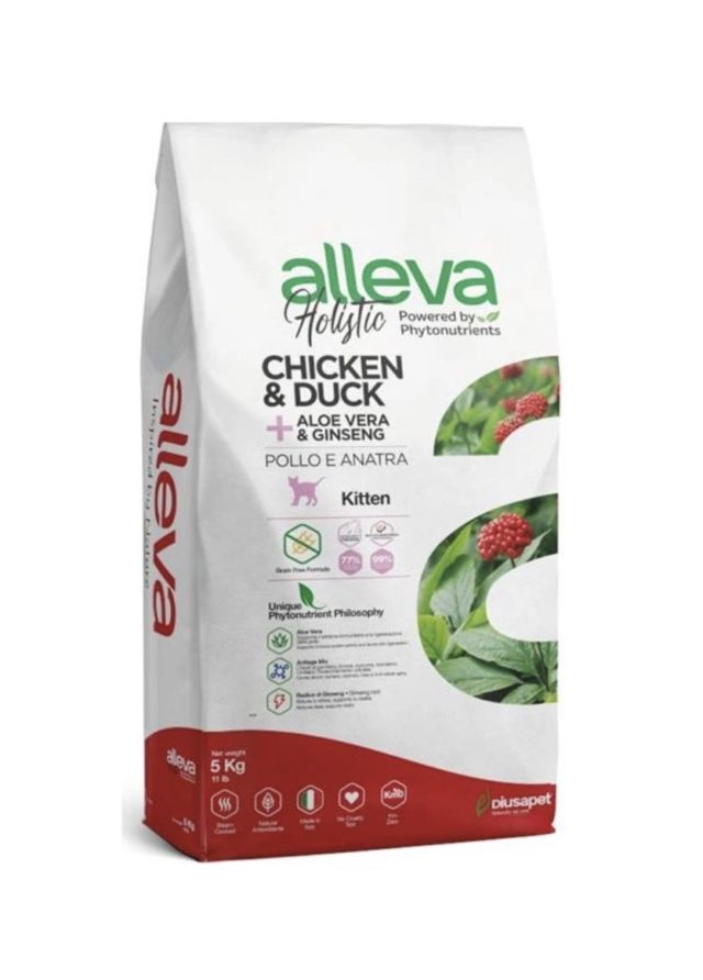 ALLEVA HOLISTIC Cat Dry Kitten 5kg